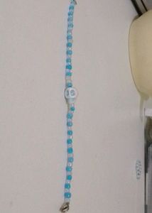 GOTHIC BLUE BRACELET &amp; RING Set