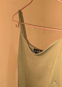 Revamped green bodysuit