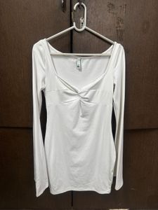 White Mini Bodycon Dress