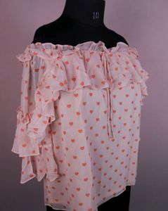 Peach Offshoulder