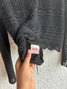 Drawstring Pullover Sweater