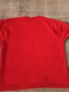 Red Graphic sweat Tee