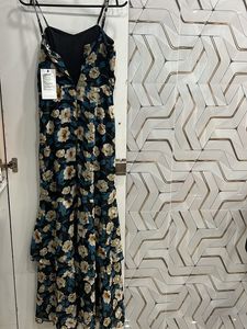 Floral Print Maxi Dress