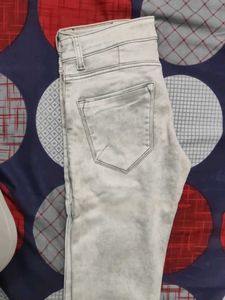 Stylish Gray Denim Jeans