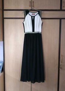 Black And White Formal Dress