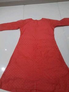 Beautiful Orange Kurti.