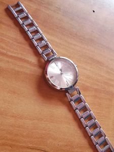Classic Silver-Tone Unisex Watch