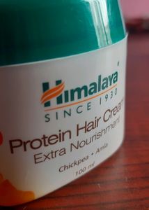 Himalaya Protein Hair Cream | Controls Hair Damage &amp; Improves Hair Conditioning | Non Sticky Oil Replacement Hair Cream| With Chickpea &amp; Amla | For Women &amp; Men | 100 ml