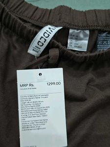 H&amp;M Straight Drawstring Trouser