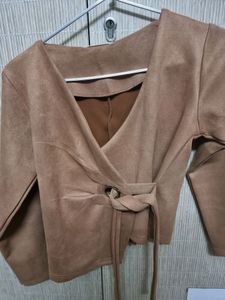 Velvet Jackety Top