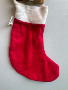 Festive Bear Christmas Stocking