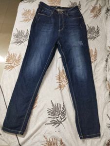 Dark Wash High Waisted Jeans