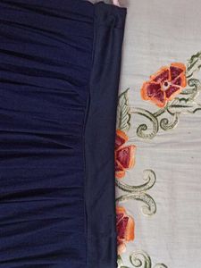 Flowy Blue  Skirt