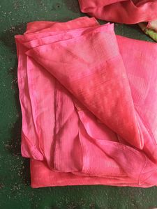 Baby Pink Colour Saree