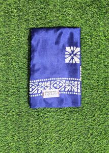 Replica Silk Saree - Navy Blue