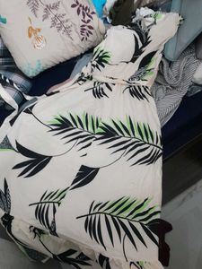 Tropical Print Sundress