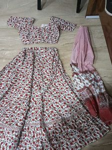 Floral Lehenga Choli Set
