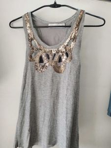 Zara Gray Tank Top