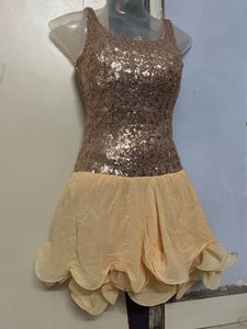 Pintrest padded flared Sparkly Party Dress