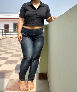 ✅️NEW PRODUCT Super Stretchable High Waist Jeans F