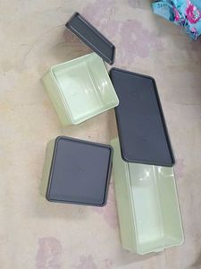 Green Lunch Box 3 Layer