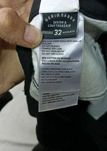 Stylish Black Denim Jeans