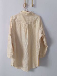 Vintage-Style Patterned Blouse