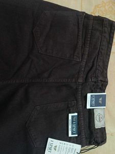 Brown Wide Leg Jeans