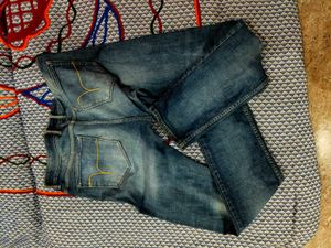 Flying Machine Distressed Jeans In Good Condition