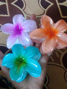 Flower Claw Clip