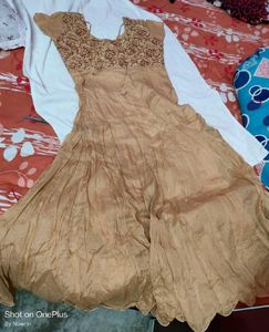 Pure Cotton Anarkali Dress
