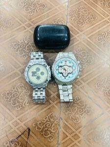 🕒“Stylish Watches &amp; Tech Essentials Combo ⌚⚡”