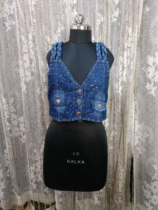Crop Denim Jacket