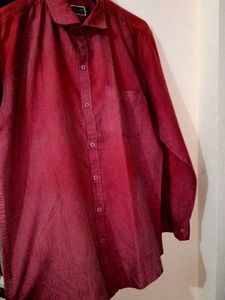Maroon Casual Shirt