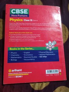 Arihant Class 12 Cbsc Physics Book With Mcq