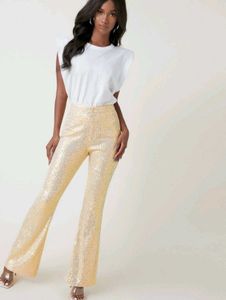 Totally New Sequence Work Flared Trouser