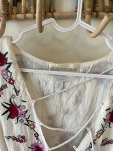 Boho Embroidered Maxi Dress