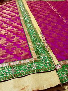 Elegant Pink Saree