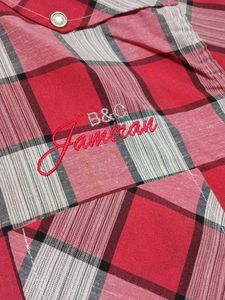 Half Sleeves Ready Made Cotton Mix Shirt