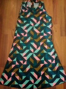 Geometric Print Dress