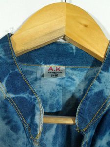 Multi Color Tie &amp; Die Kurta For Women's