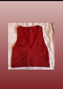Garage Cropped Vest Top