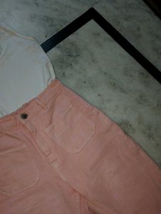 Pink Straight Fit Jeans 💕