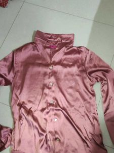 Satin Rose Blouse