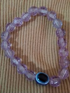 Handmade Beaded Bracelets with Evil Eye