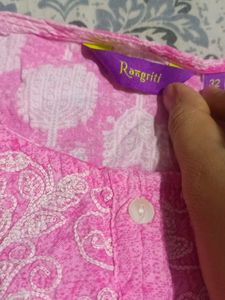 Rangriti Short Kurti