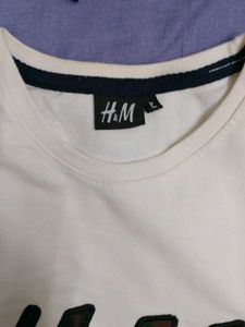 H M sweatshirt