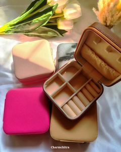 Colorful Travel Jewelry Organizer