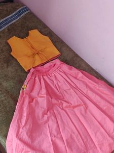 Pink Lehenga Choli Set