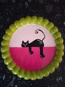 Cat bubble trinket tray